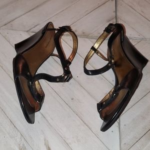 Marc Fisher Size 7. 5 M Black Wedges Vintage Y2K